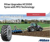 MITAS Upgrades HC2000 Tyres with PFO Technology